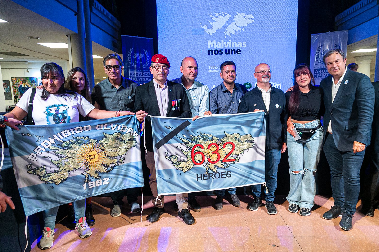 Emotivo homenaje del Municipio de Brown a los ex combatientes de Malvinas