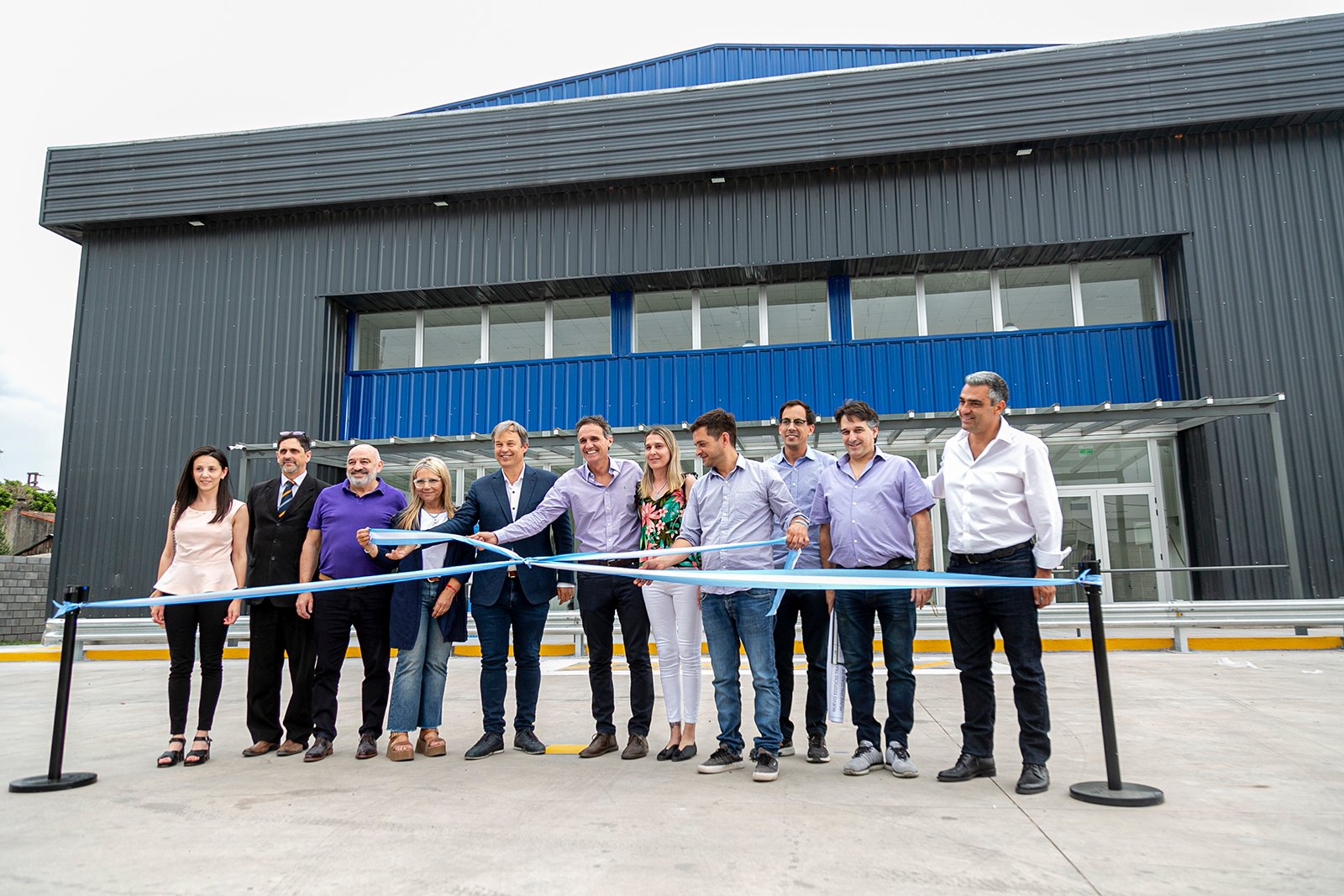 Katopodis, Cascallares y Fabiani inauguraron la nueva Agencia de Seguridad Vial de Brown