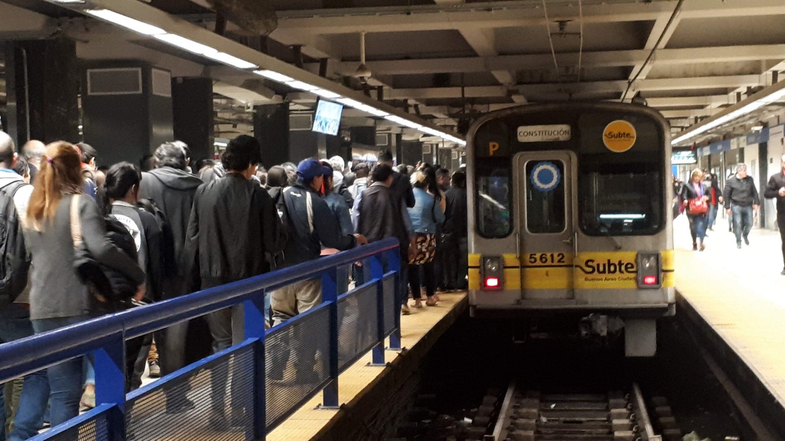 Mañana Lunes: los metrodelgados realizarán protesta en la Línea C