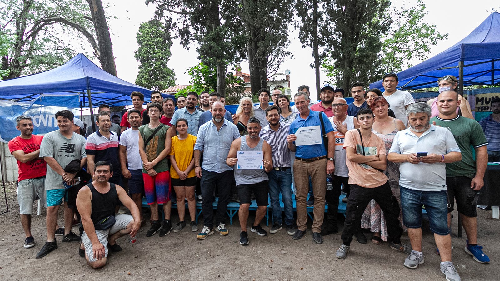 Entregaron diplomas a egresados del Centro de Formación para el Trabajo de Rafael Calzada