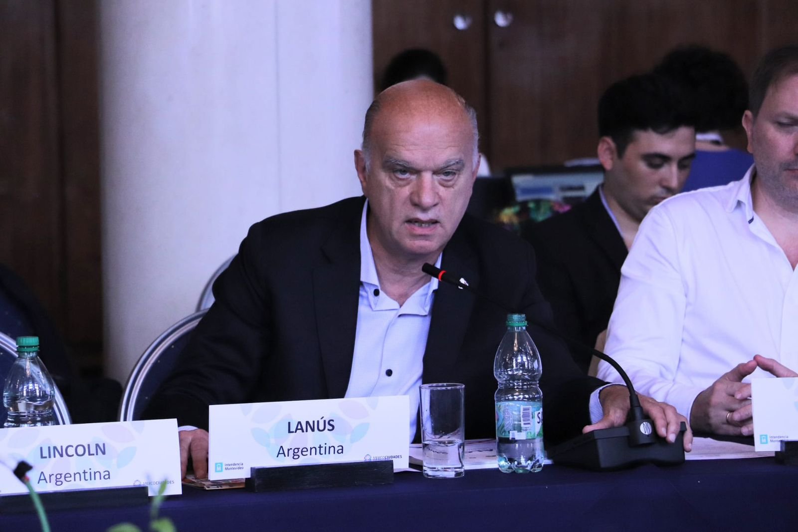 Grindetti presente en el cierre del encuentro de Mercociudades en Uruguay