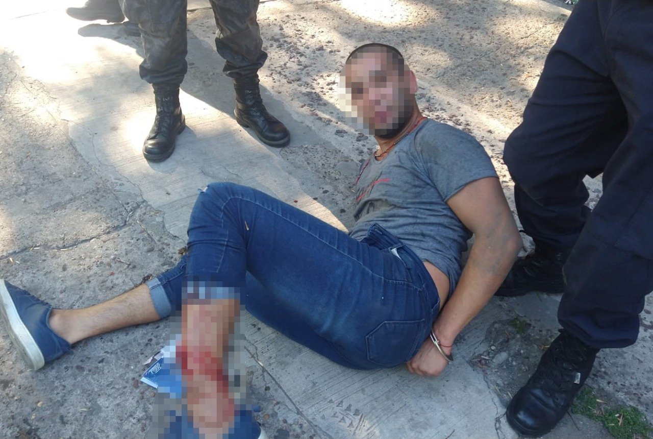 Desde Lanús hasta Zavaleta: espectacular persecución que terminó con un choque y dos detenidos