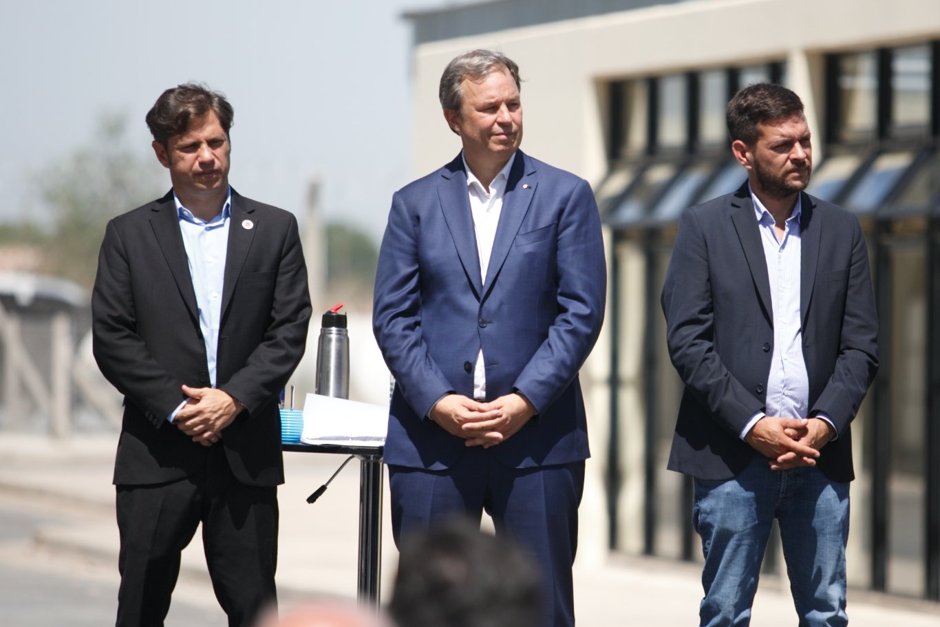KIcillof, Cascallares y Fabiani inauguraron dos nuevos jardines de infantes en Glew y San José