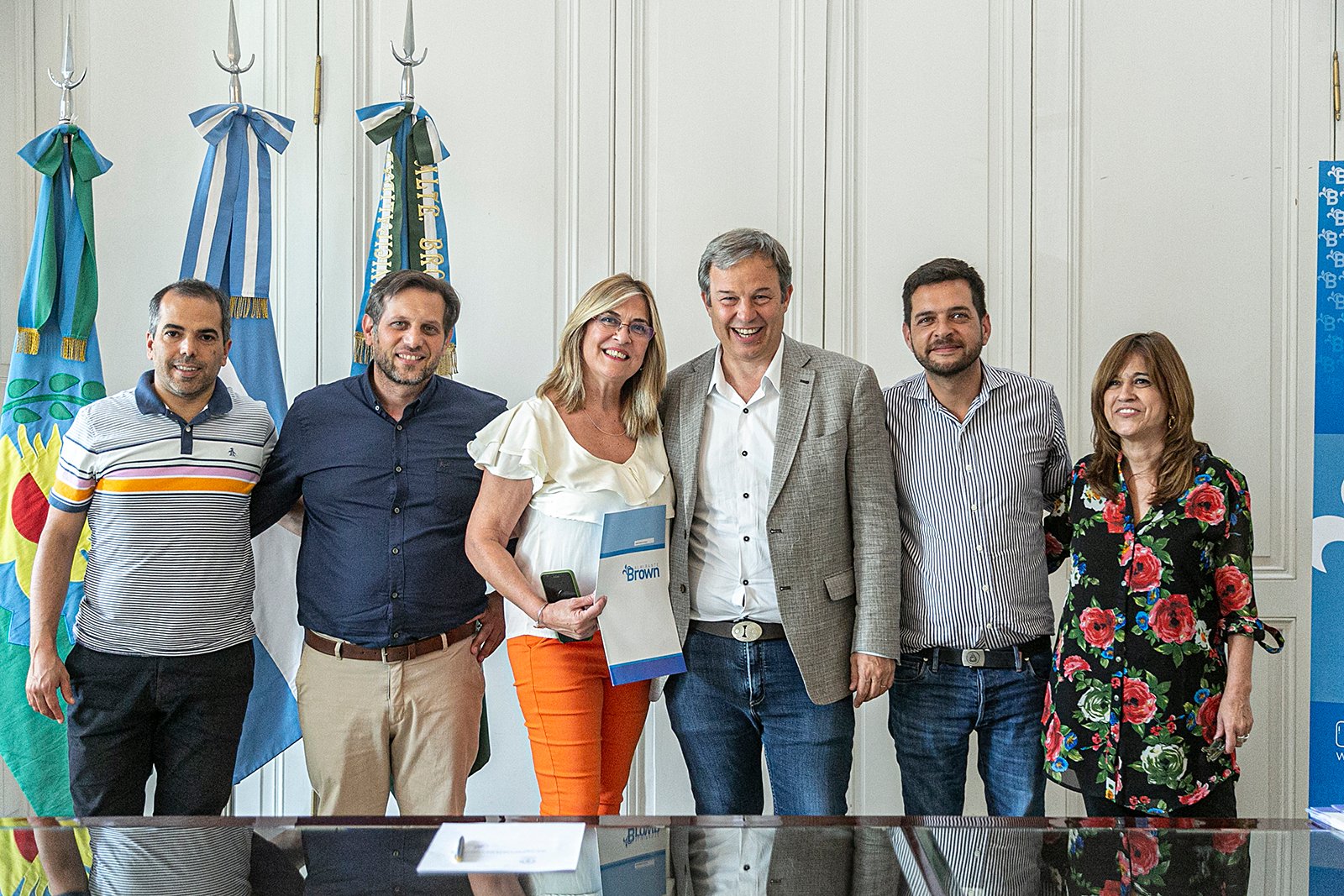 Cascallares y Fabiani entregaron reconocimientos a trabajadores municipales