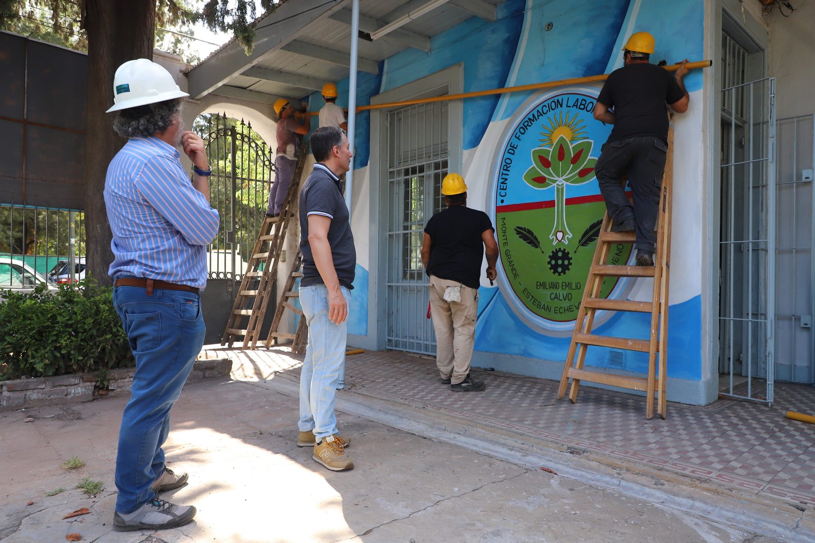 Echeverría: obras de gas en escuelas durante el verano