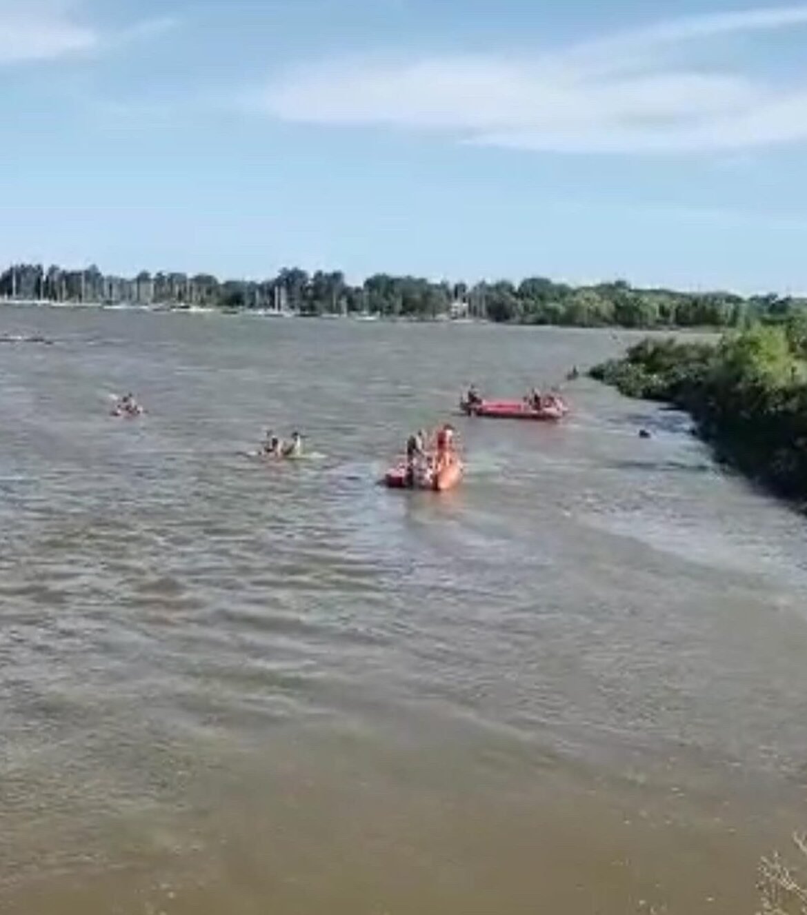 Ensenada: hallaron sin vida al joven que ayer cayó al Río de la Plata