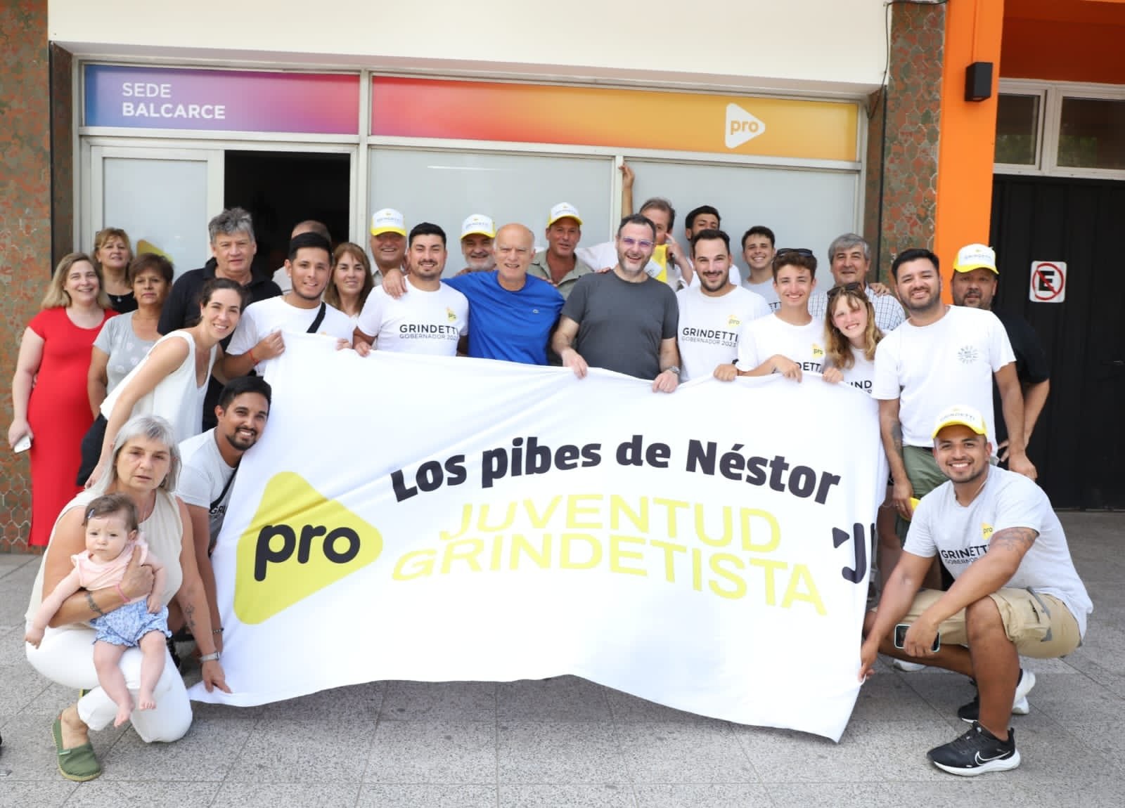 En Balcarce, Grindetti pide al Gobierno «sacarle un pie de la cabeza al campo»