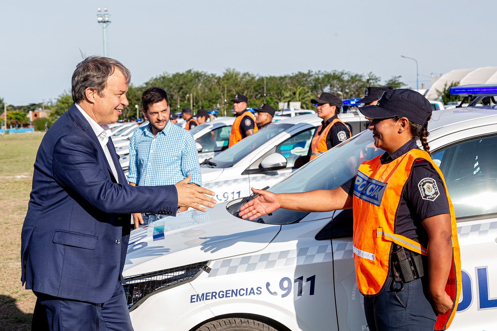 Renovaron la flota de móviles policiales de Brown con camionetas y autos 0 km