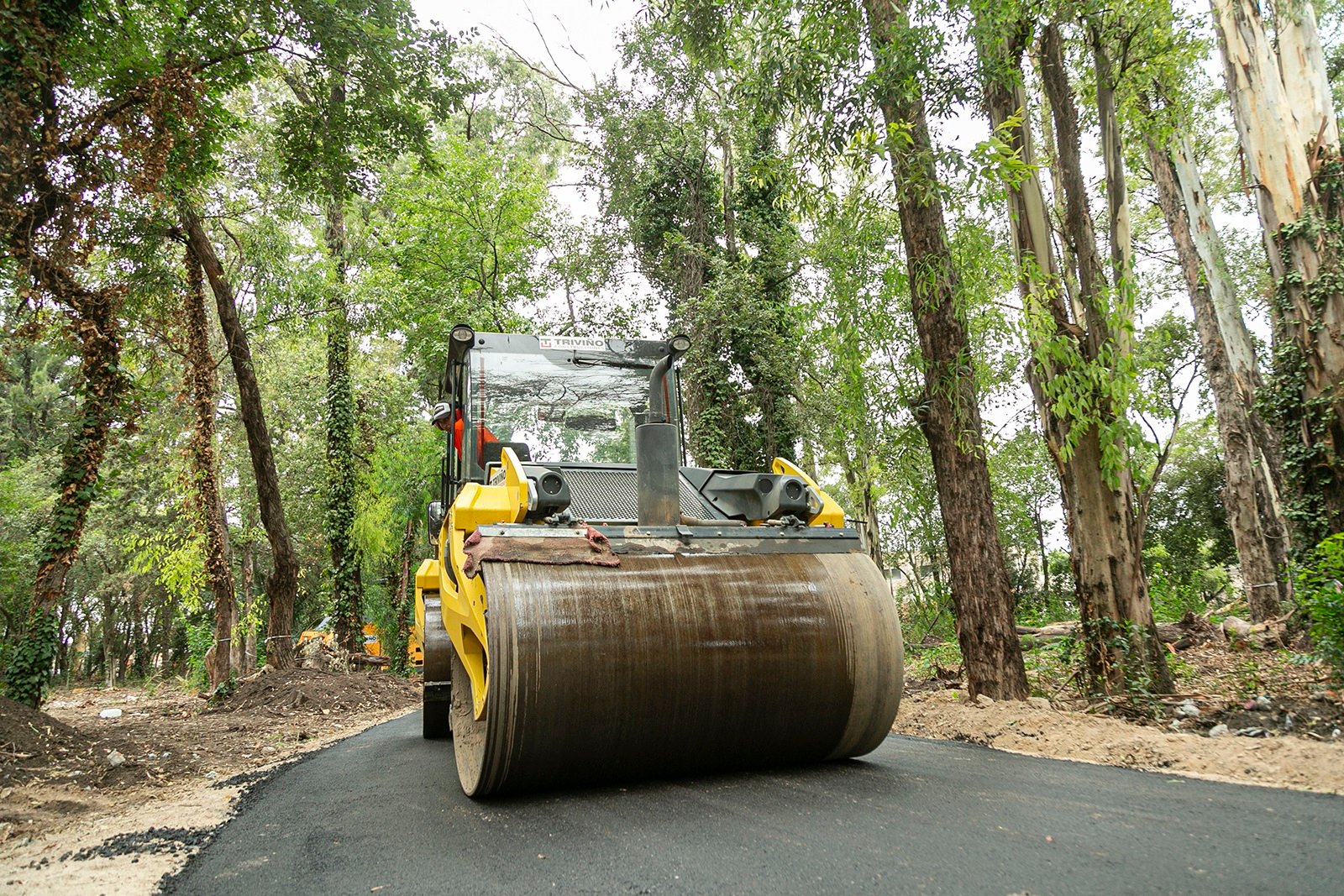 El Municipio de Brown construye un parque saludable en la Quinta Ramón Carrillo