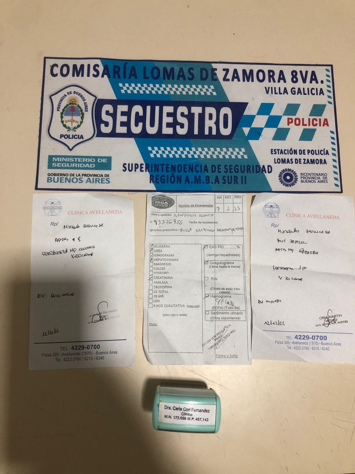 Doctora «trucha» en Lomas de Zamora: allanaron el Hospital Gandulfo