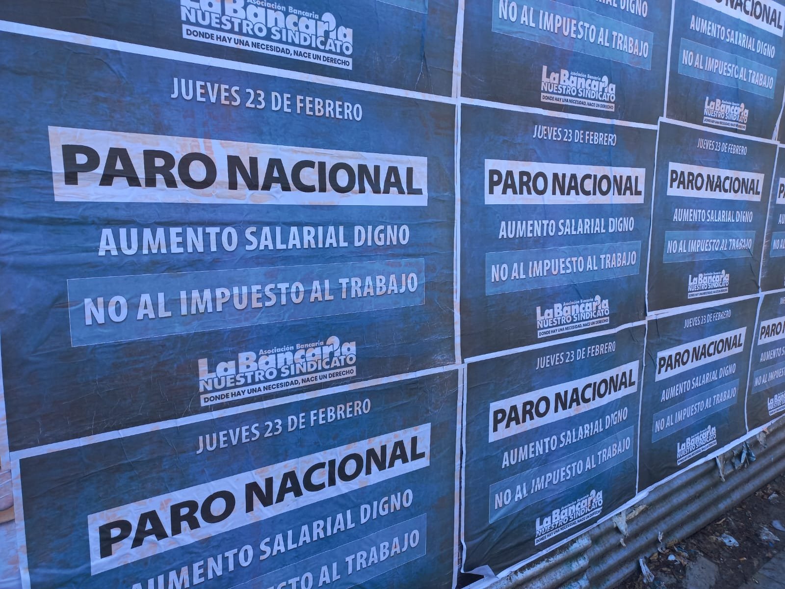 Por aumentos de salarios: La Bancaria realizará mañana un paro nacional de 24 horas
