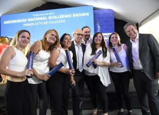 La Universidad Nacional Guillermo Brown ya tiene sus primeros graduados