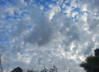 Jornada con probabilidad de tormentas y una máxima de 33 grados