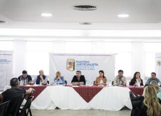 Reunión del Consejo del Partido Justicialista bonaerense
