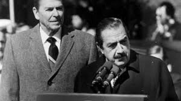 alfonsin-y-reagan