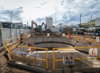 Quilmes, Lomas, Echeverría, Brown, Ezeiza y Matanza: AySA trabaja en las obras del Sistema Agua Sur que beneficiará a 2.500.000 habitantes