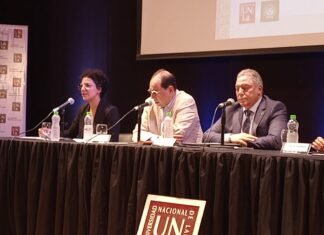 Conferencia magistral del escritor egipcio y director de la biblioteca de El Cairo, Khaled Al-Khamissi en la UNLa: “Todavía hay tiempo para el diálogo”