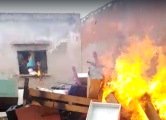 9 de Abril: incendian la casa de una pareja detenida por el crimen de un joven que fue calcinado