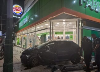 De Lanús a Banfield: tiroteo, persecución y choque terminó con un delincuente detenido