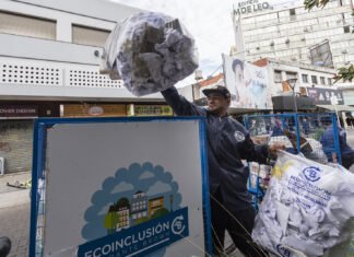 Con bicicarros, el Municipio de Brown potencia la recolección diferenciada de residuos