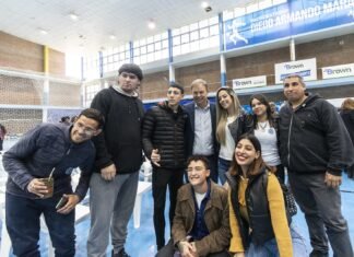 El Municipio de Brown y la Provincia pusieron en marcha la nueva carrera de educación física