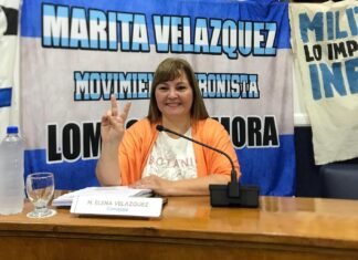 Marita Velázquez: «En Lomas no hay una conducción clara»