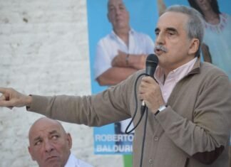 Guillermo Moreno encabezó un acto en San Vicente