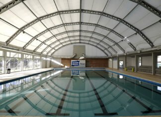 En Brown construyen la infraestructura para el nuevo Natatorio Municipal