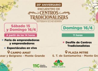Se viene un nuevo Encuentro de Centros Tradicionalistas de Echeverría