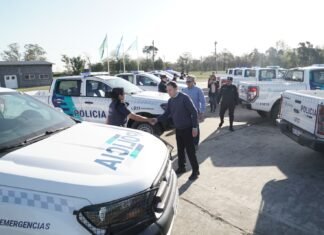 El Municipio de Esteban Echeverría recibió 24 patrulleros blindados 0 km para reforzar la seguridad en el distrito