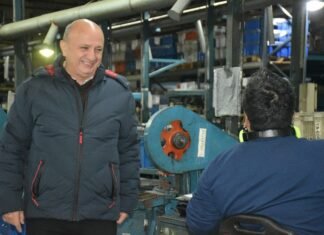 Nicolás Russo visitó Tanit S.A.