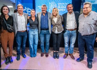 D’Onofrio junto a referentes del Frente Renovador de la Tercera