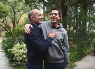 Insaurralde y Wado de Pedro, juntos en Lomas