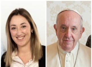 Marina Lesci se reunirá con el Papa Francisco