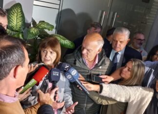 Patricia Bullrich: «Tenemos un proyecto de orden en el país, en la Provincia, Néstor Grindetti es nuestro candidato a gobernador»