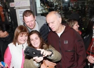 Bullrich visitó Merlo junto a Grindetti: «La decisión es un cambio de fondo, no vamos a transar con quienes quieren hipotecar el futuro»