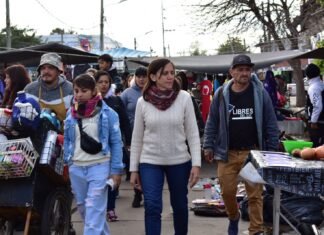 #Elecciones2023: Silvia Saravia de recorrida por Lomas de Zamora