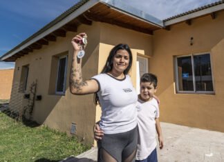 El Municipio de Brown avanza cono la relocalización de familias en el Barrio Lindo