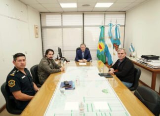 Fernando Gray se reunió con autoridades provinciales de Investigación e Inteligencia Criminal
