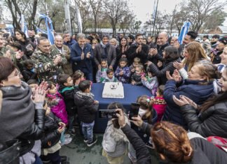 Pueblo y Gobierno de Brown celebraron el 47° aniversario de la localidad de Malvinas Argentinas
