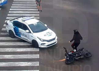 Lanús: huía de la policía y casi provoca una tragedia