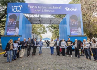 Sileoni, Silvina Gvitz, Cascallares y Fabiani inauguraron la 7° edición de la Feria del Libro de Almirante Brown