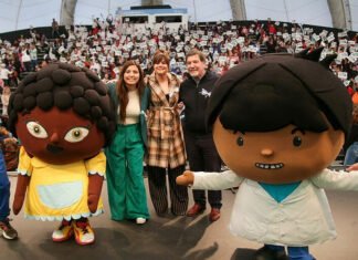 Vilar y Sileoni encabezaron una jornada de Educación Ambiental con escuelas de toda la Provincia