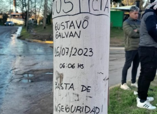 Monte Grande: pedido de justicia para Gustavo Galván, el hombre que murió al caer de la moto al huir con su hijo del ataque de motochorros