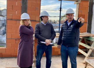 Durante las vacaciones de invierno, el Municipio de Brown realizó obras y refacciones en las escuelas