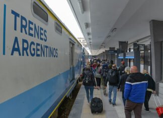 Más de 67 mil personas agotaron los pasajes para viajar en tren en vacaciones de invierno