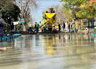 El Municipio avanza con la pavimentación de 60 cuadras en San José , Solano, Burzaco, Malvinas y Glew