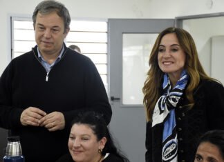 Tolosa Paz, Cascallares y Fabiani recorrieron instituciones de Brown