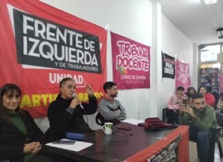 Pitrola y Del Plá en Lomas de Zamora: “Tenemos dos proyectos en el FIT-U, una izquierda electoralista marquetinera o una izquierda basada en la organización popular”
