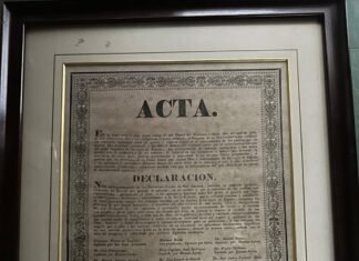 La Aduana recuperó un impreso original de la Declaración de la Independencia de 1816